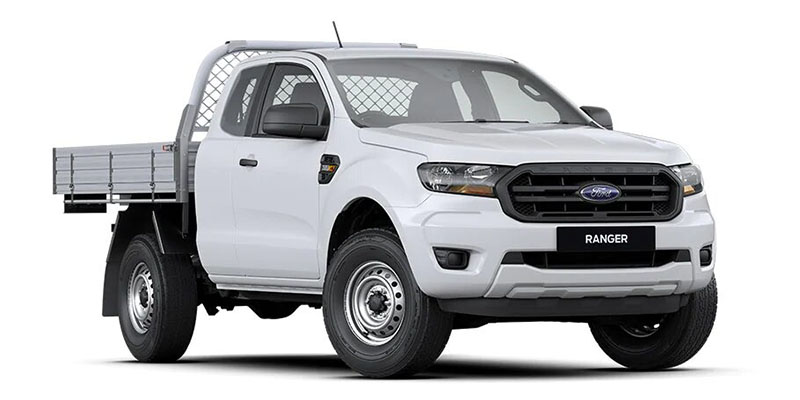 2020 MY20.25 Ford Ranger PX MkIII 4x4 XL Super Cab Chassis Ute