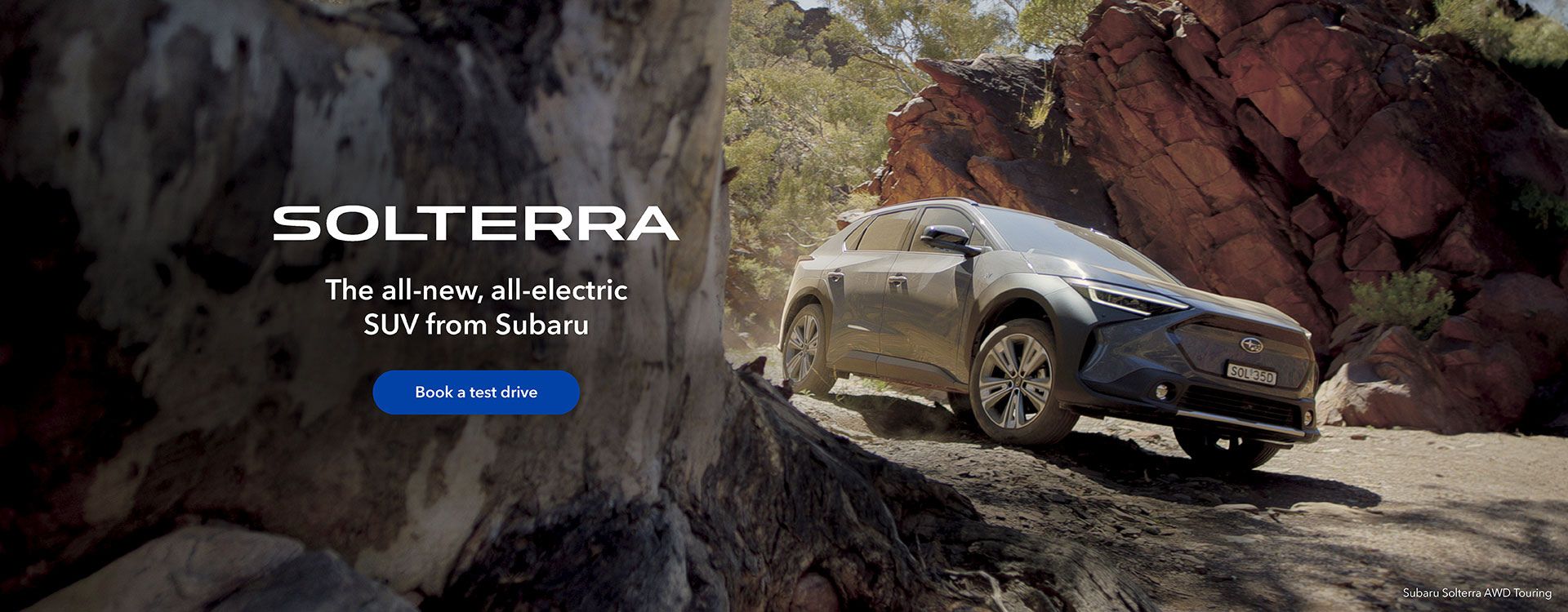 Solterra - The all-new, all-electric SUV from Subaru - Book a test drive