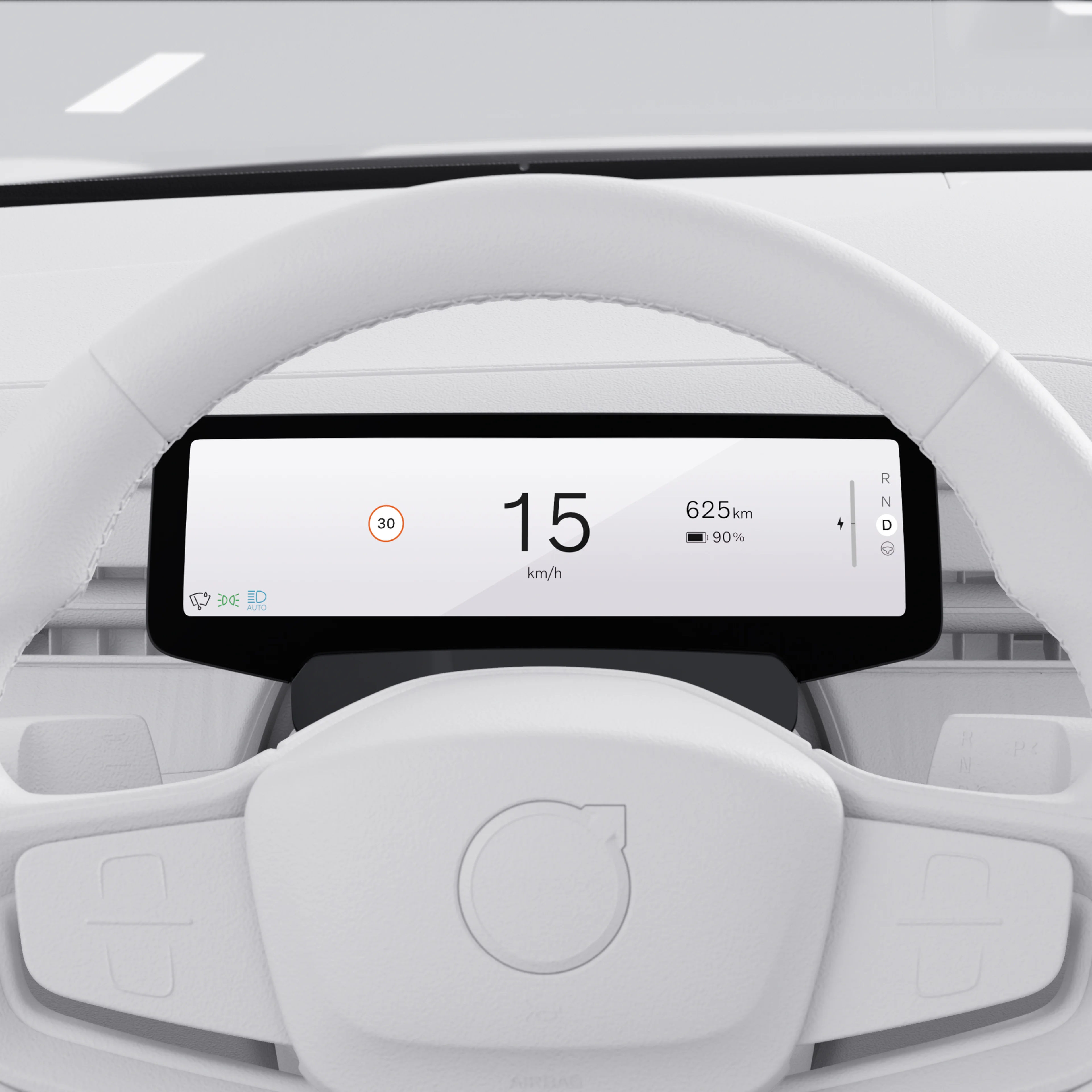 9-inch driver display Image