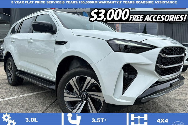 2026 MY25.5 Isuzu MU-X RJ LS-T SUV