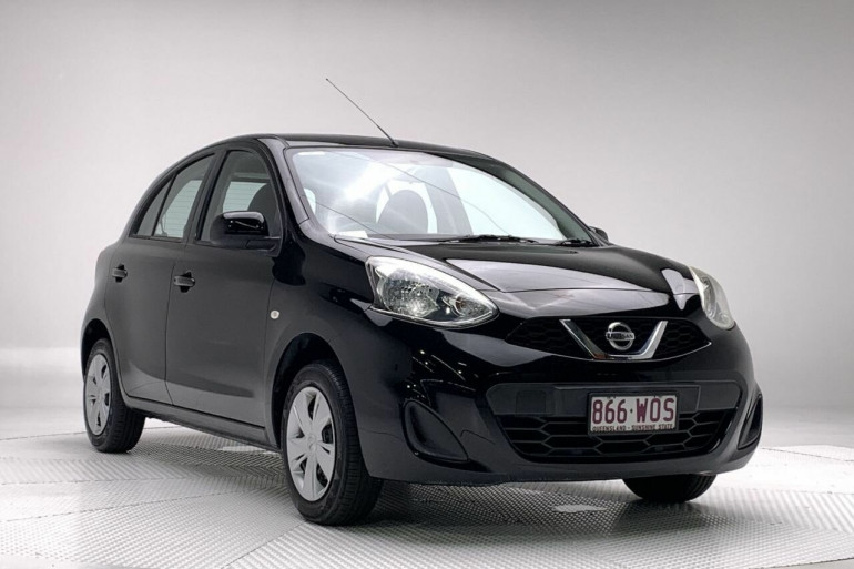 nissan micra 2015 black