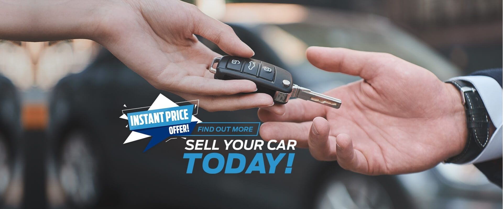 Instant Price Offer! Sell your car today!