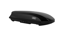 Ski and luggage box, brilliant black, 310 l