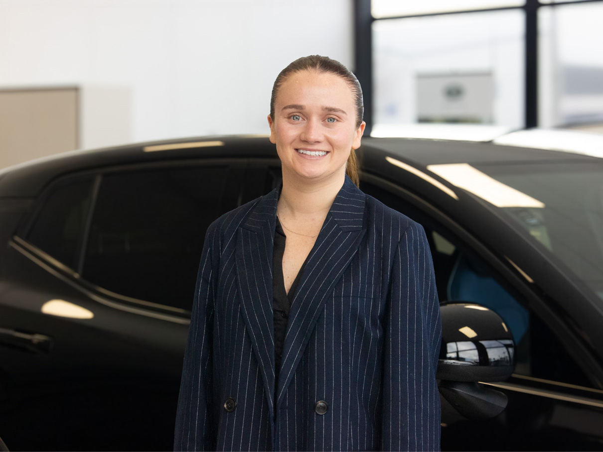 Introducing Molly Leckie to the Volvo Cars Christchurch team