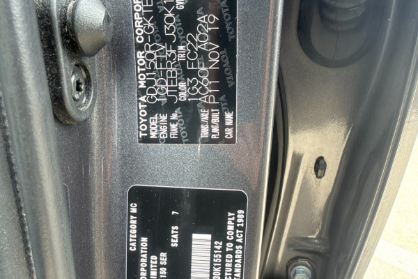 2019 Toyota LandCruiser Prado GDJ150R GXL SUV Image 20
