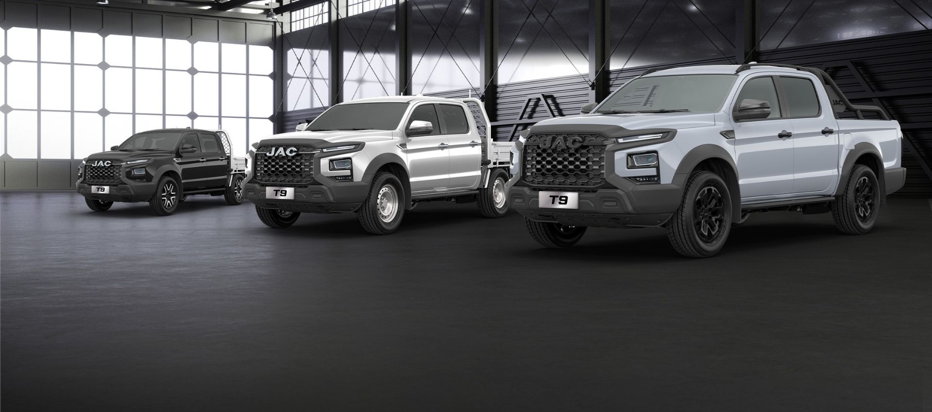 T9 range expands. New JACs on the block: Oasis Cab Chassis, Tradepro Cab Chassis & Osprey X.