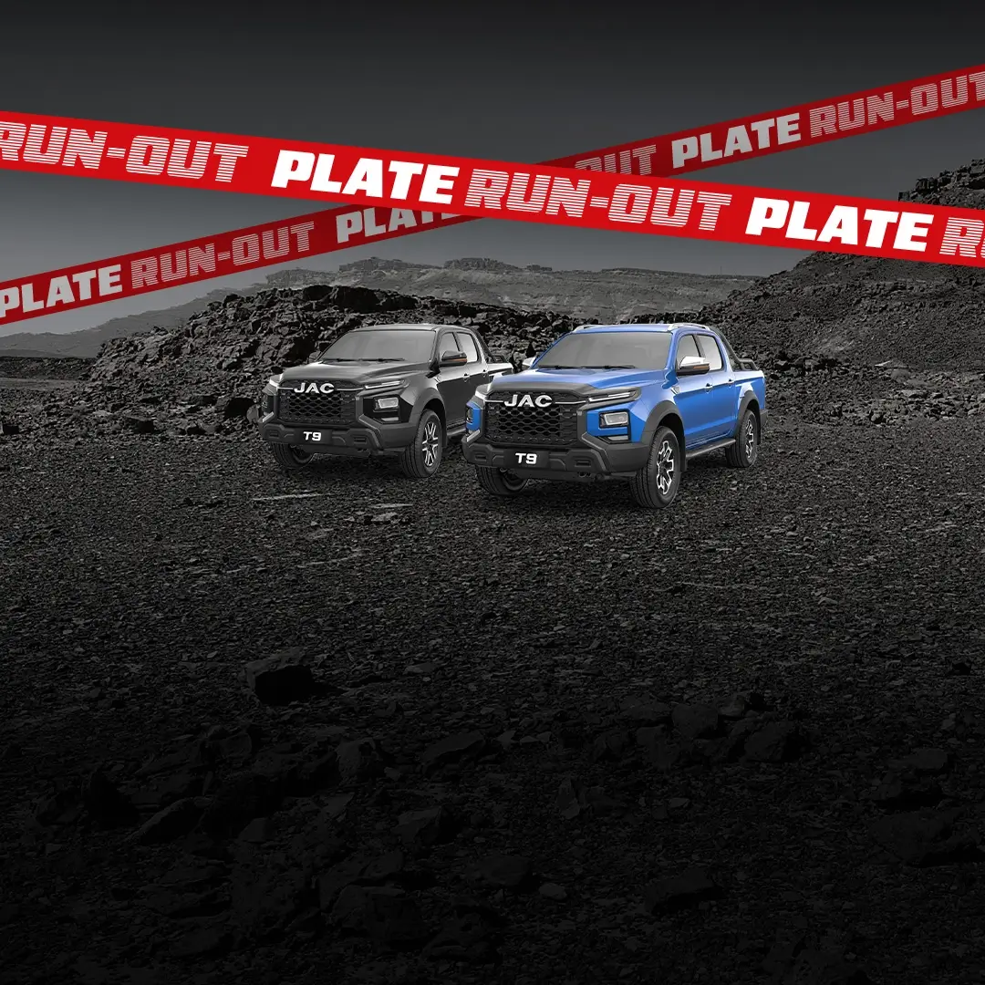 JAC's Plate Run-Out. Deals On.