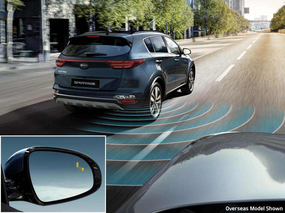 Blind Spot Detection (BSD) & Lane Change Assist (LCA) Image