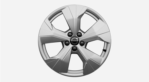 18" 5-Spoke Glossy Silver