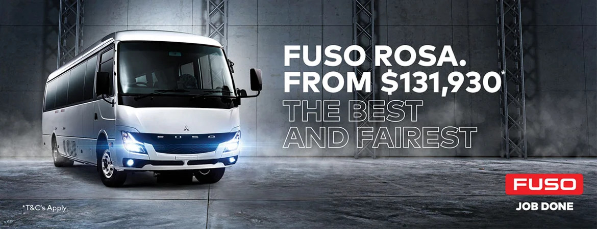 FUSO ROSA. FROM $131,930*.