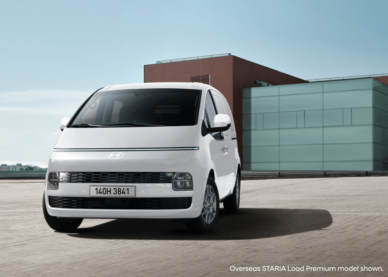 The first-ever STARIA Load Hybrid. Image