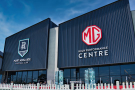 Port Adelaide Football Club unveils the brand-new MG High Performance Centre