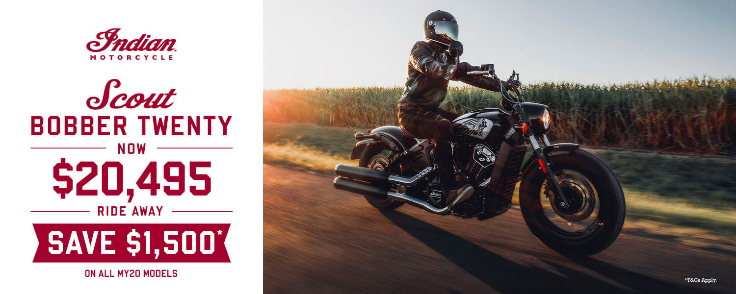 Scout Bobber Twenty - Save $1,500