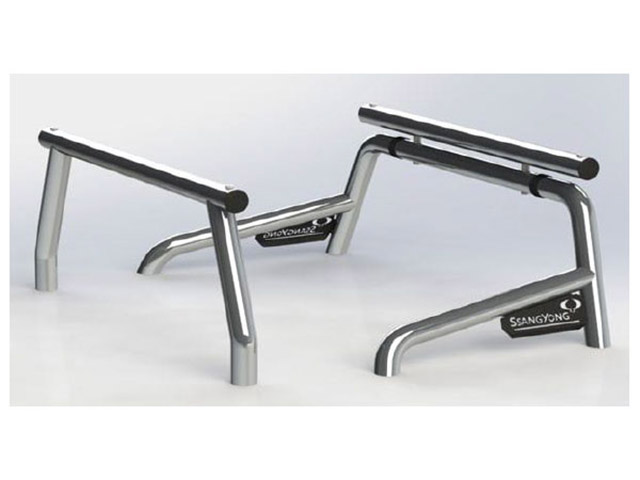 Sports Bar and Ladder Rack Kit (Matt Black)