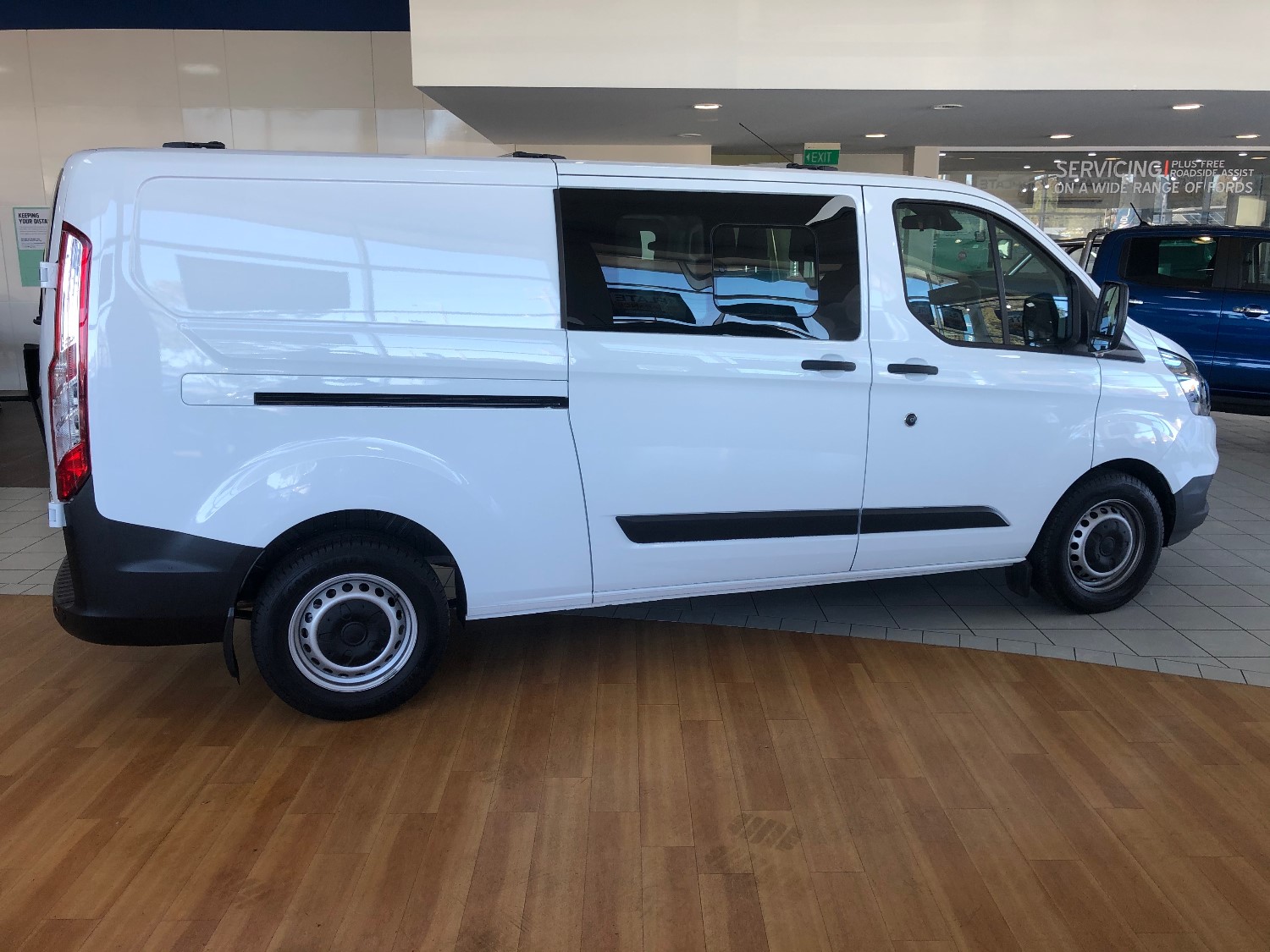 2019 MY19.75 Ford Transit VN Custom 340L DCiV Van Image 8