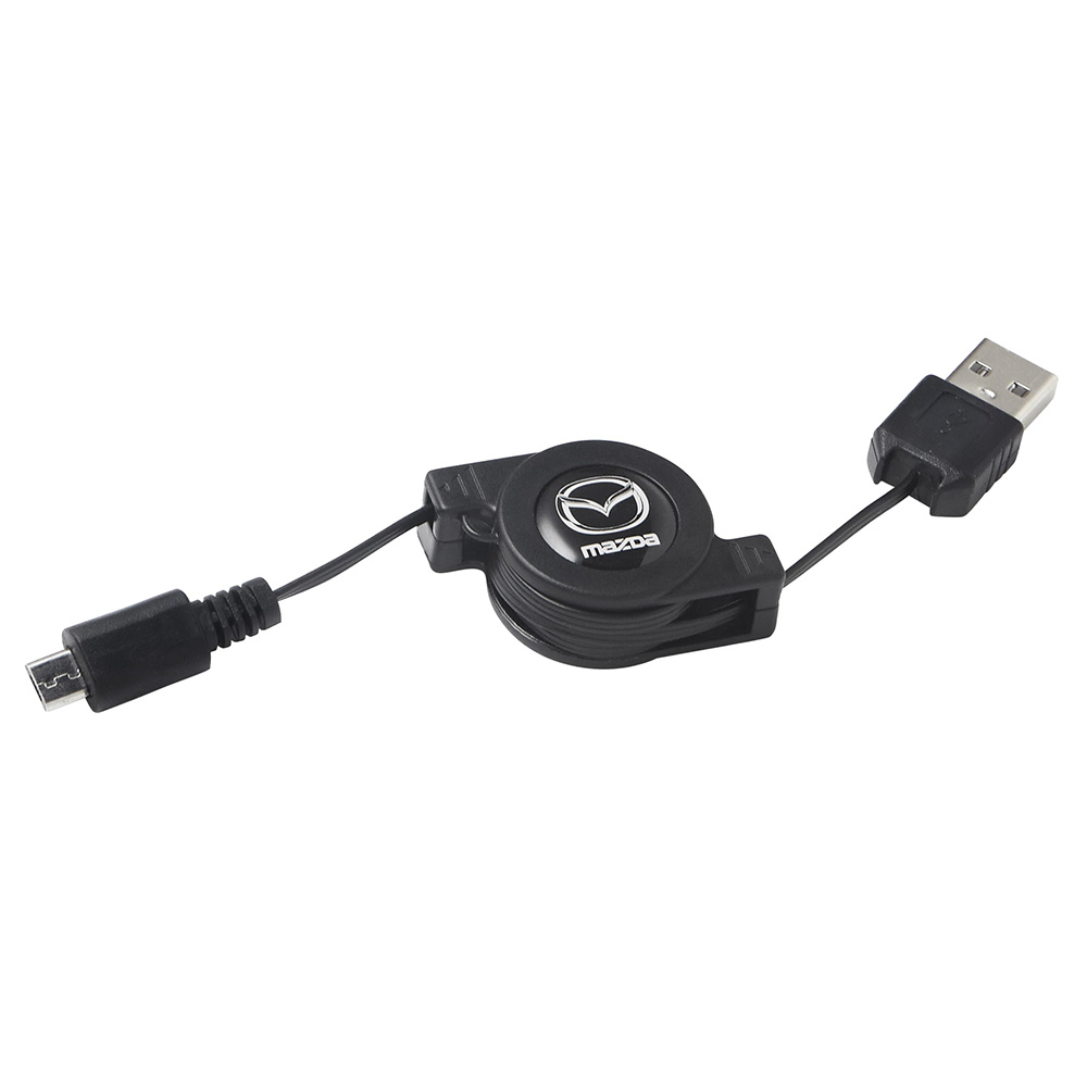 Audio Retractable Micro USB Cable