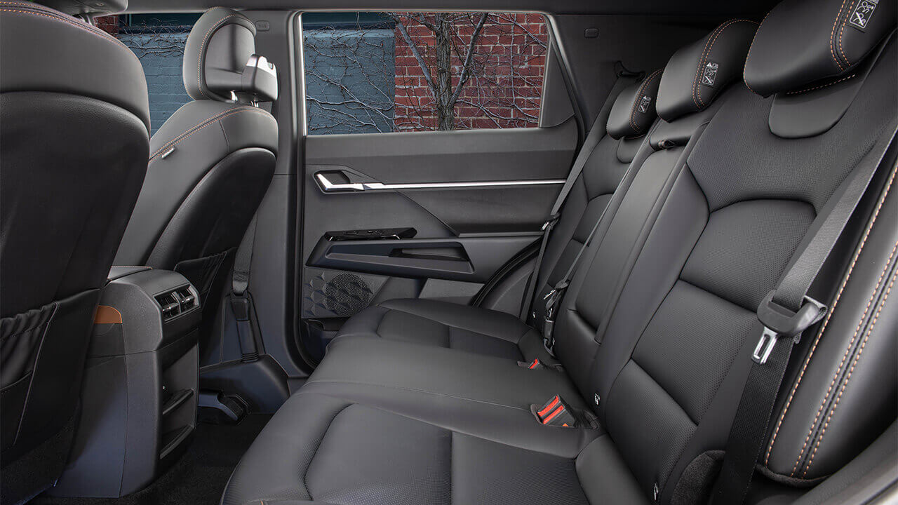 Premium leather interior Image