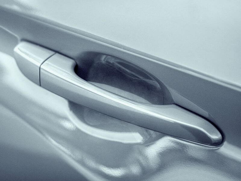Paint protection film - door cups