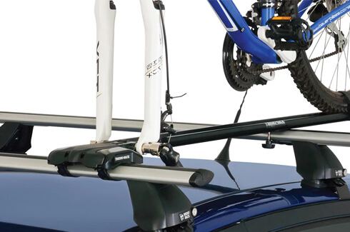 <img src="Rhino-Rack roof top Mountain Trail bike carrier