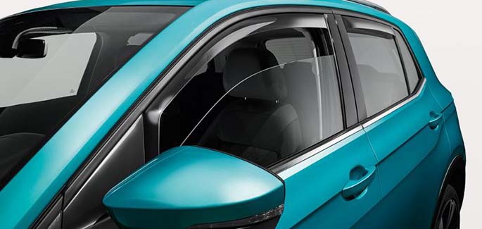 Slimline weathershields