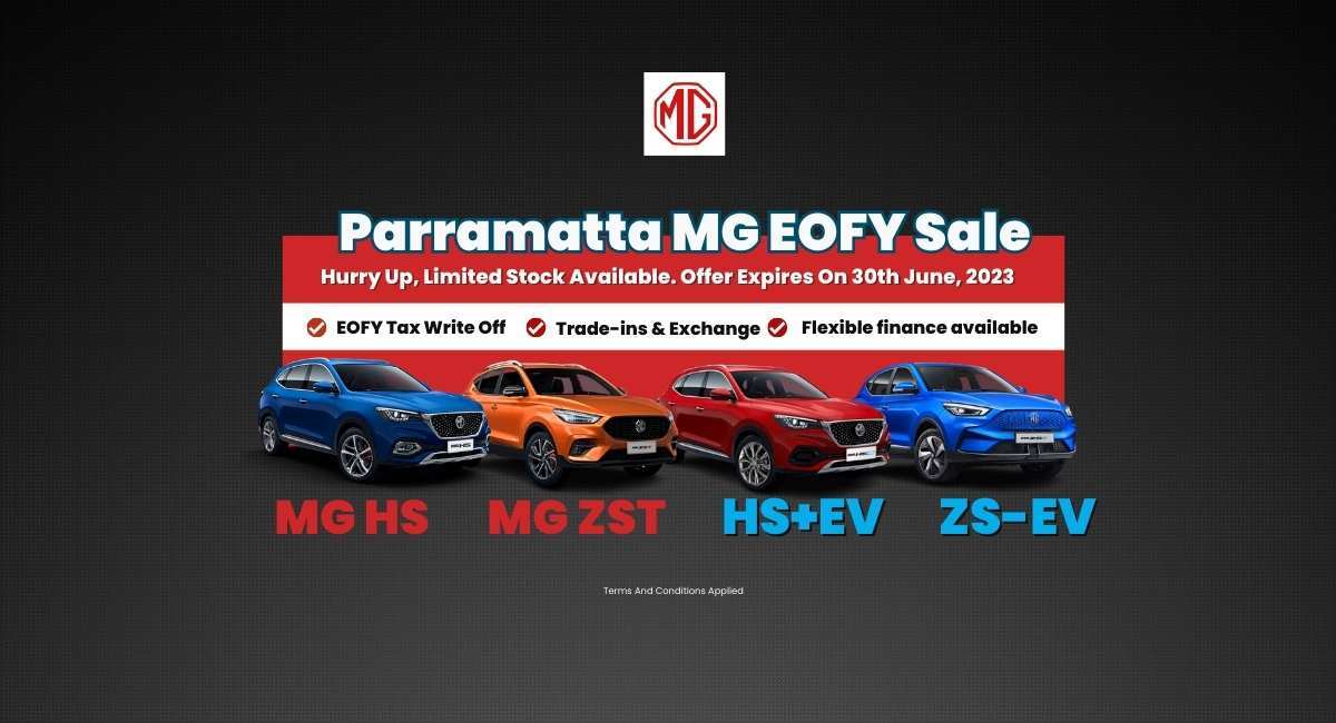 End Of The Financial Year Sales 2023 | Parramatta MG
