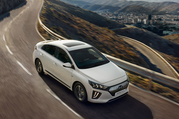 IONIQ Electric Up to 311km range.
