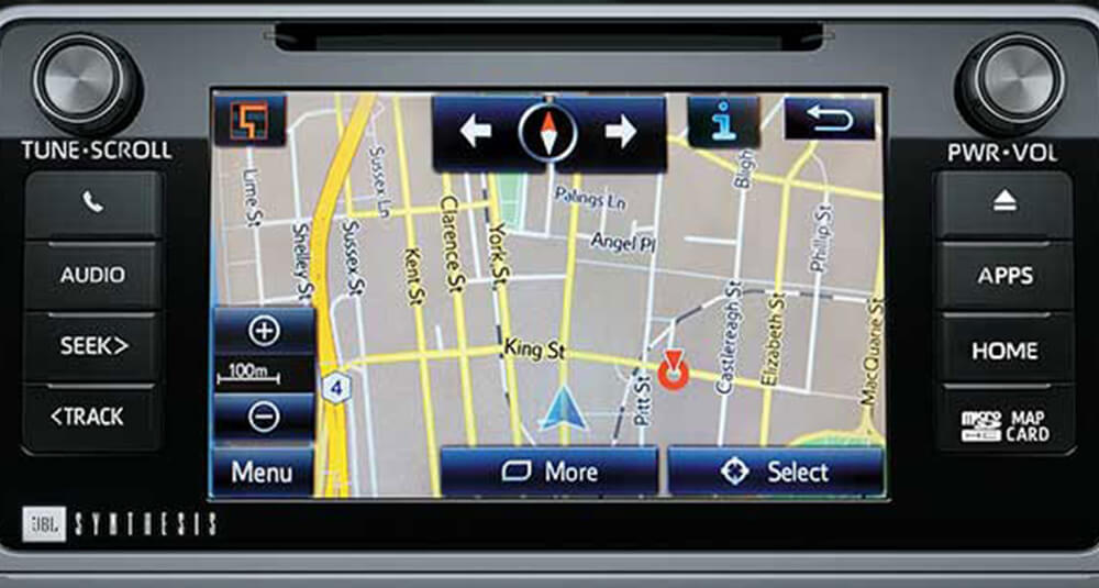 Prado Satellite navigation