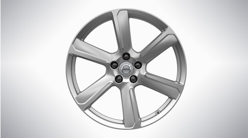 19" 6-Spoke Turbine Silver Alloy Wheel - 177