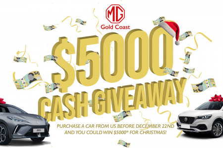 Picture a new MG under your tree & $5000 in your pocket!