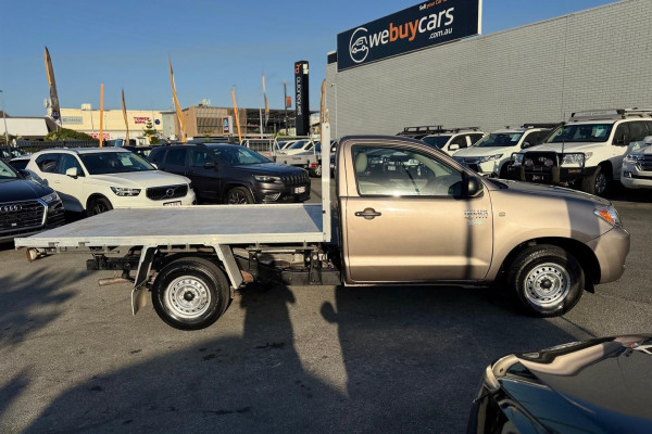 2008 Toyota HiLux TGN16R WorkMate Cab Chassis Image 7