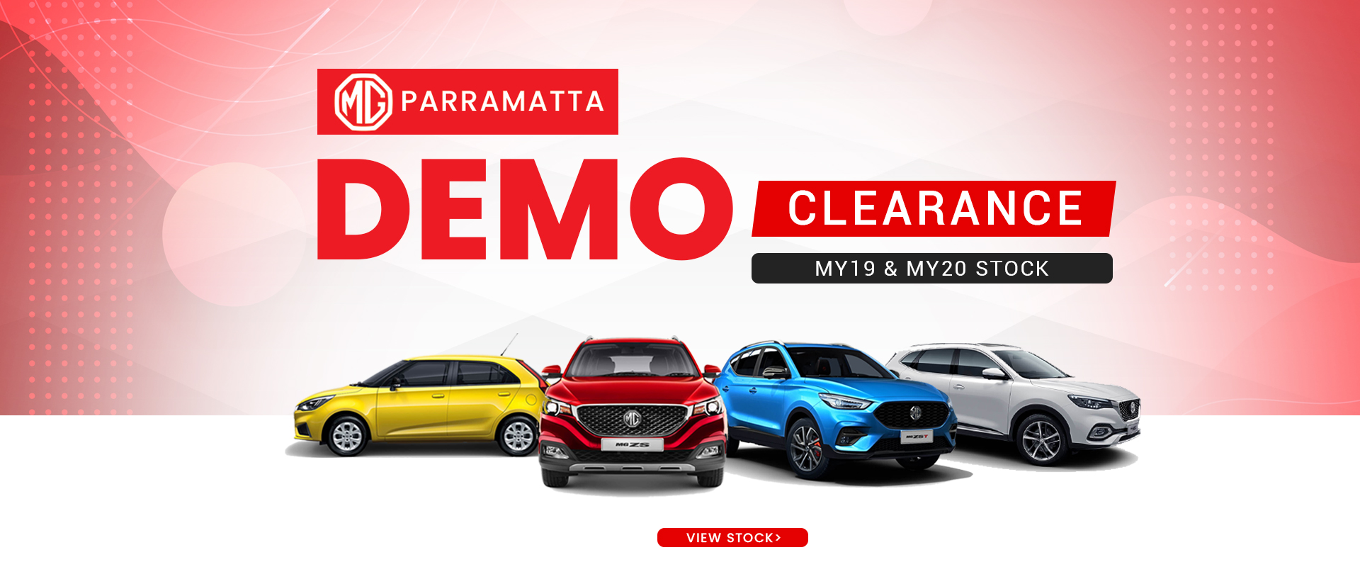 MG Demo Clearance Sale