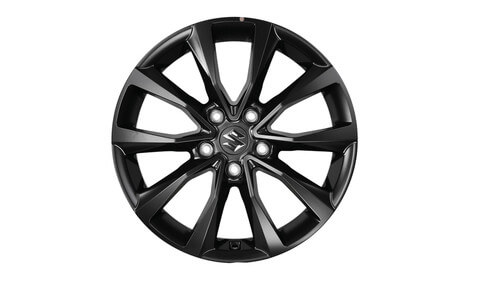 Black Alloy Wheel Set