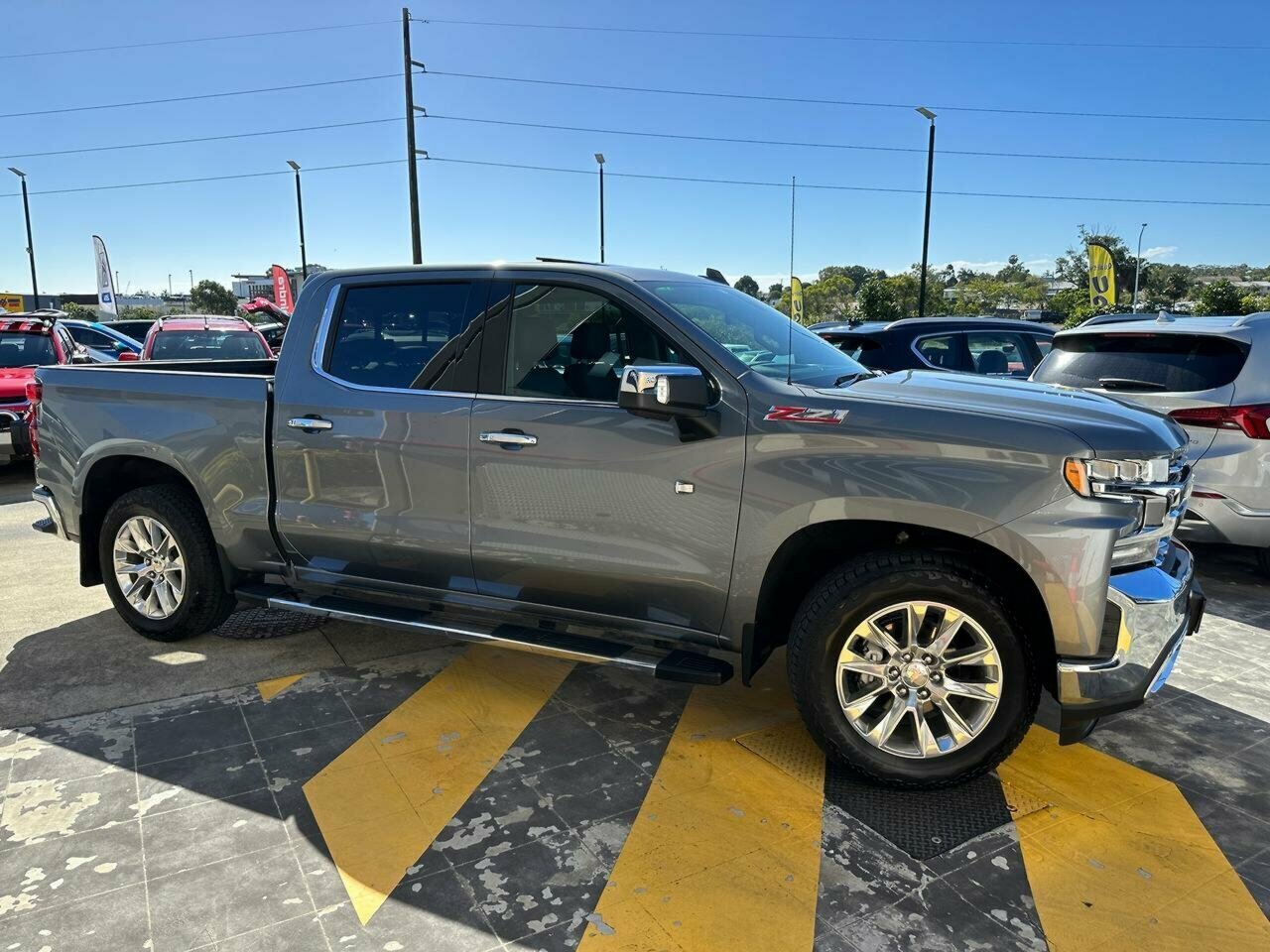 Used 2021 Chevrolet Silverado 1500 LTZ Premium Pickup Crew Cab W/Tech ...