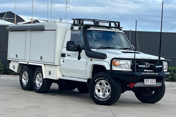 2011 MY10 Toyota LandCruiser VDJ79R GXL Cab Chassis