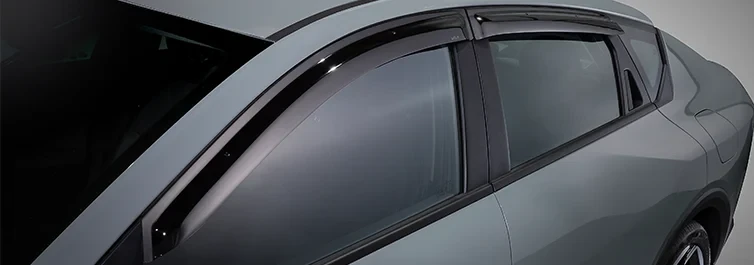 (Sedan) Slimline Weathershield Set - Dark Tint