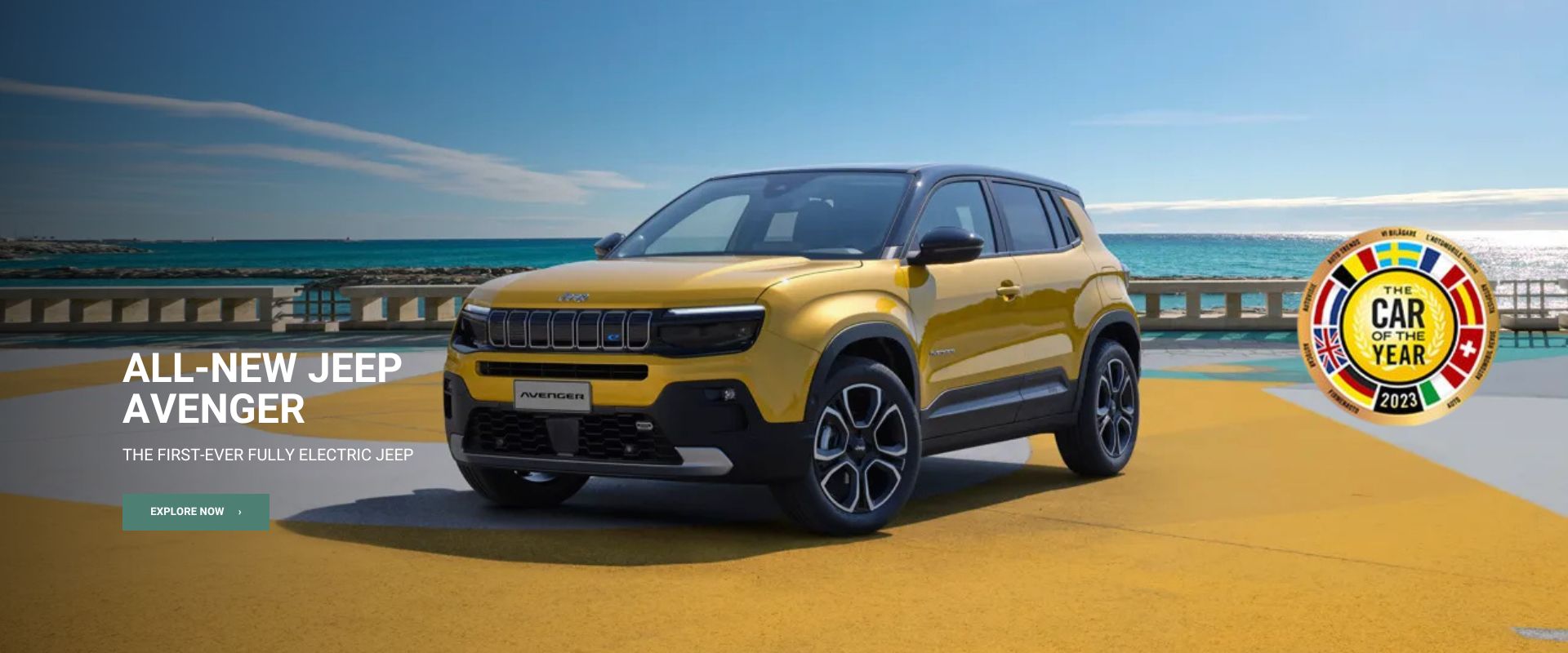 ALL-NEW JEEP AVENGER - THE FIRST-EVER FULLY ELECTRIC JEEP