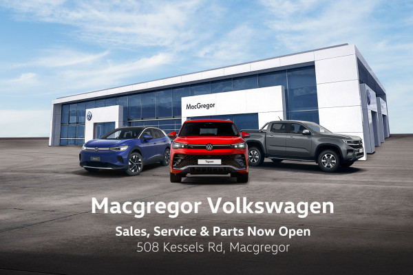 Macgregor Volkswagen Now Open