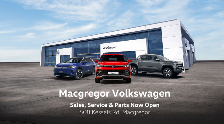 Macgregor Volkswagen Now Open