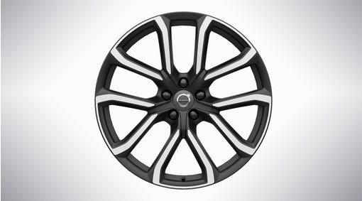 20" 5-Double Spoke Matt Tech Black Diamond Cut Alloy Wheel - 234