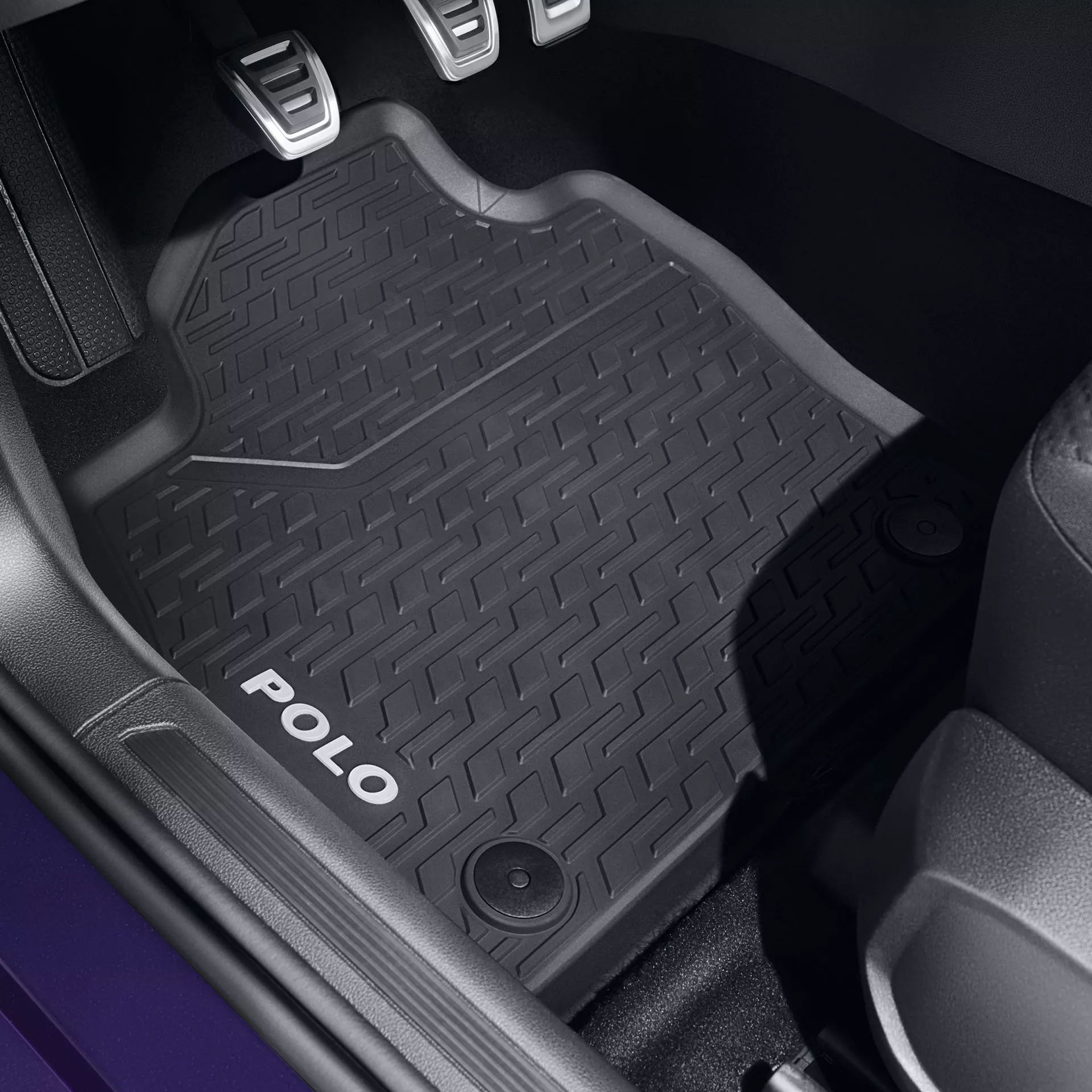 Rubber floor mats