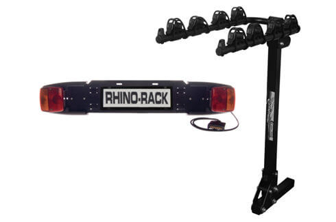 <img src="Bike Rack & Number Plate Frame – Rhino-Rack