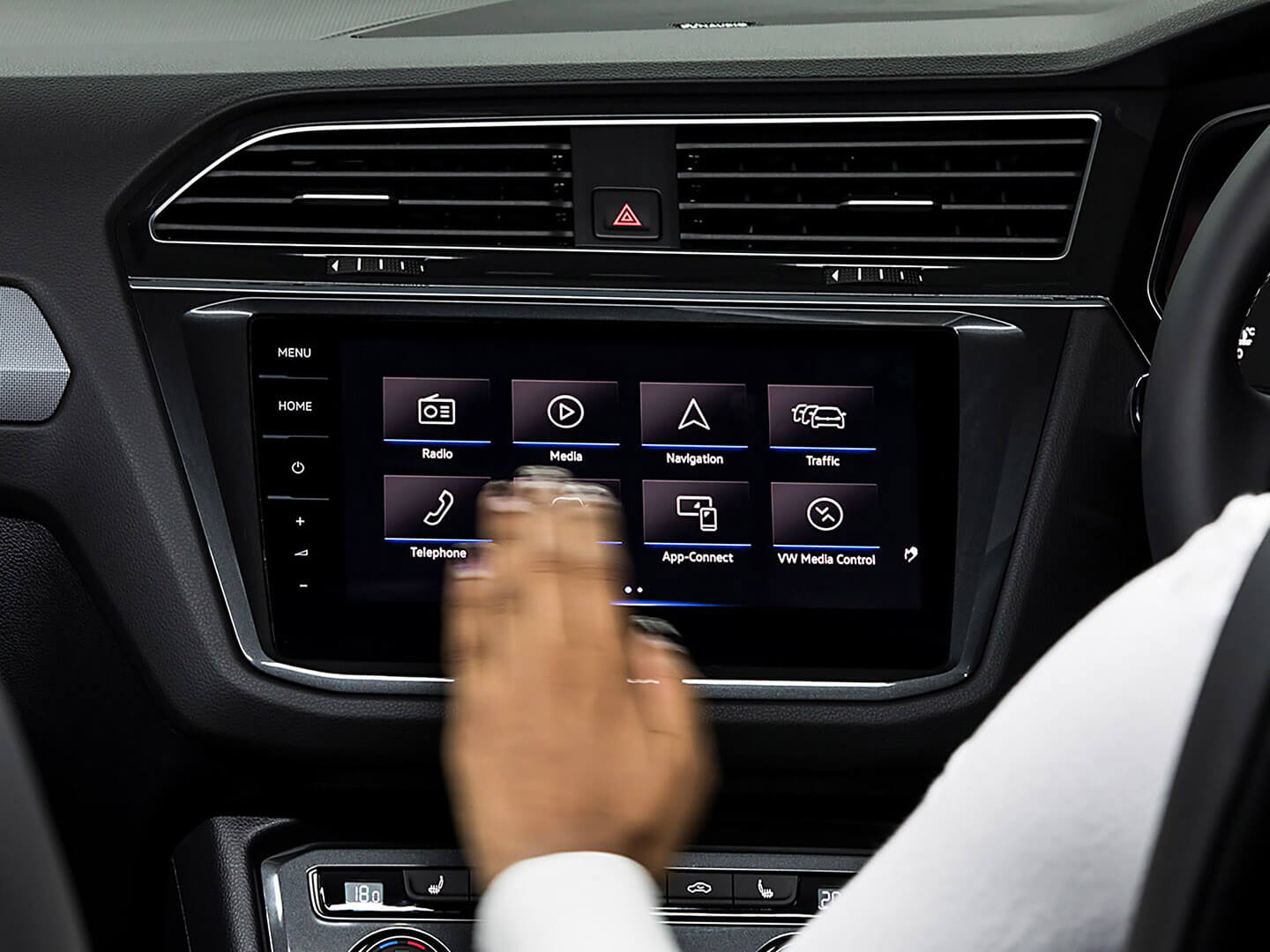 Browse effortlessly Gesture Control Image