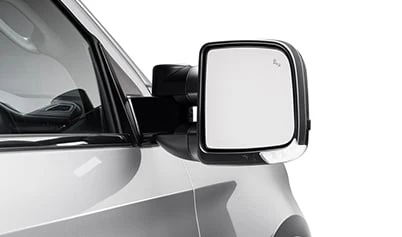 Clearview Compact Towing Mirrors - Manual Fold - Black