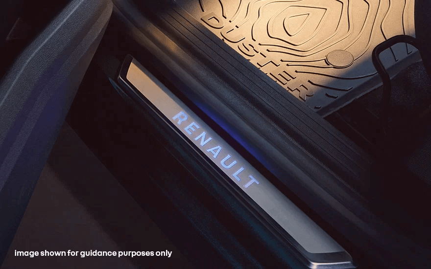Renault illuminated front door sills