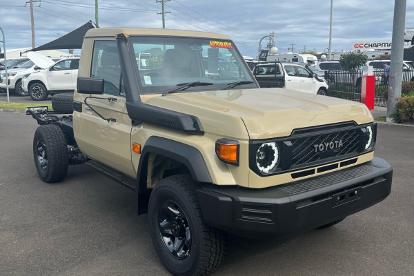 2024 Toyota LandCruiser GDJL79R (Cab Chassis) GX Single-Cab Cab-Chassis