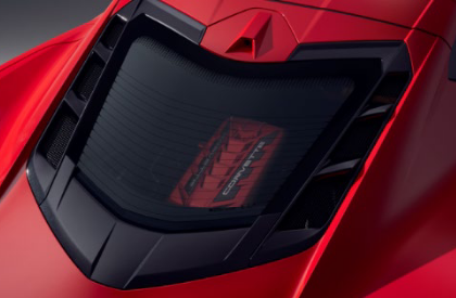 6.2L Engine Cover &ndash; Edge Red