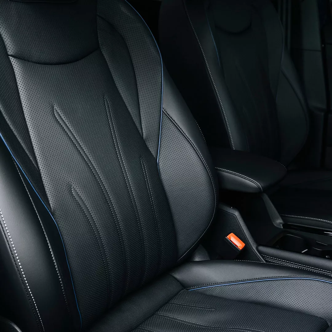 Leather appointed upholstery Get into your comfort zone Image