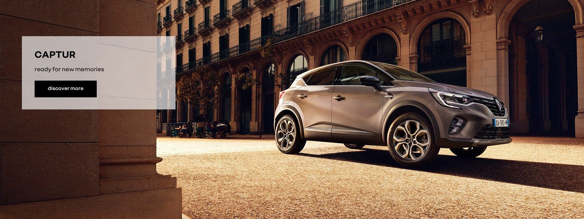 Captur. Ready for new memories. Discover more.