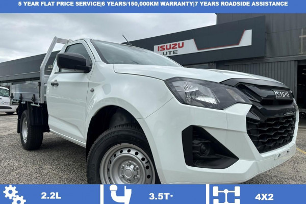 2026 MY25.5 Isuzu D-MAX RG SX High Ride Cab Chassis