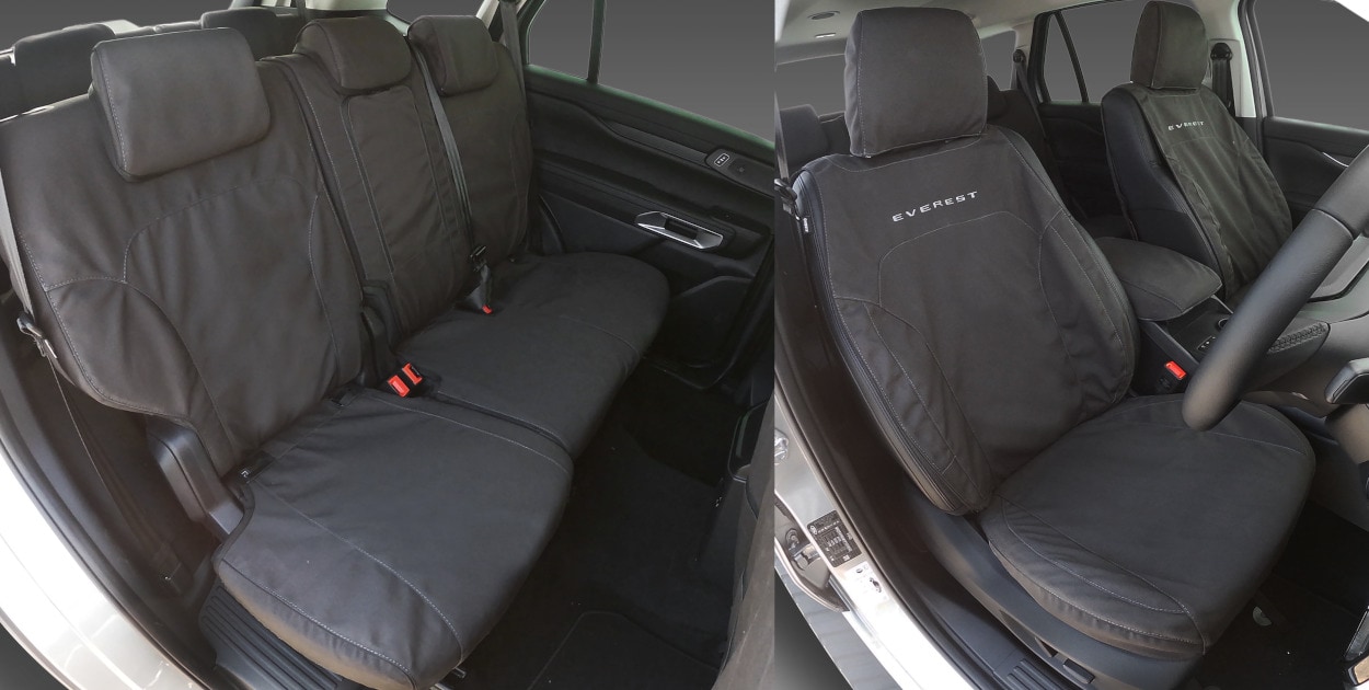 Seat Covers - Vest Type - Everest - Front and 2nd Row Set